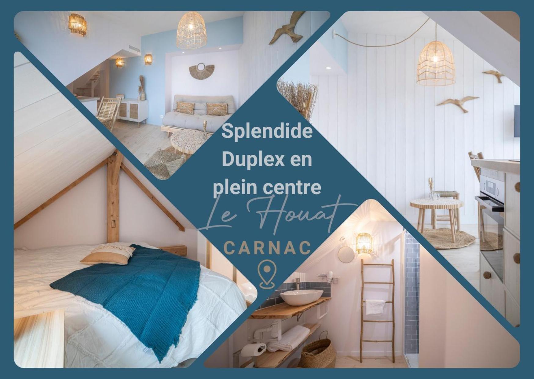 Appart'Hotel & Spa "Les Voiles" Le Houat Карнак Екстериор снимка
